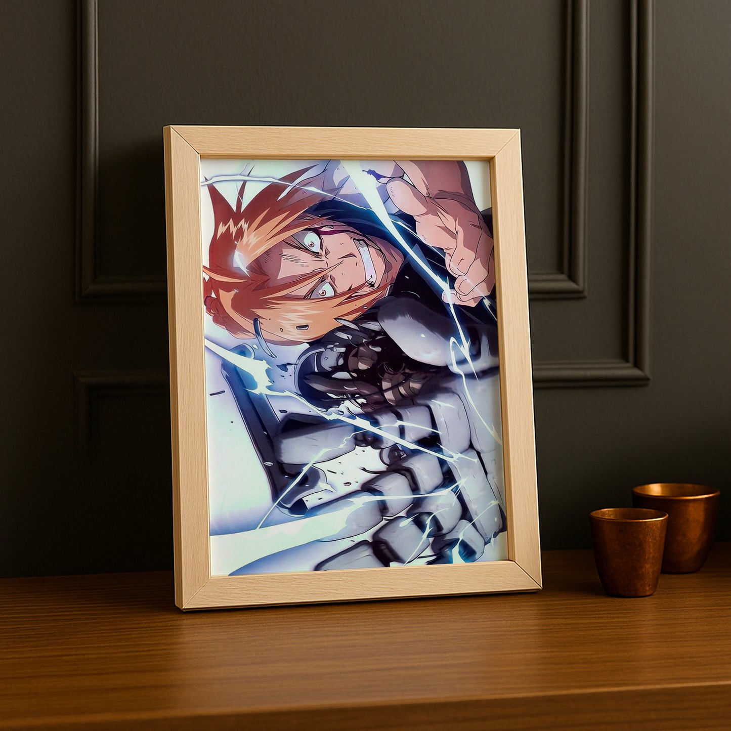 Cadre Photo Full Metal Alchemist - FIGHT