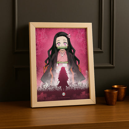Cadre Photo Demon Slayer - Nezuko Travel Sized