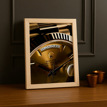 Cadre Photo Rolex - Gold