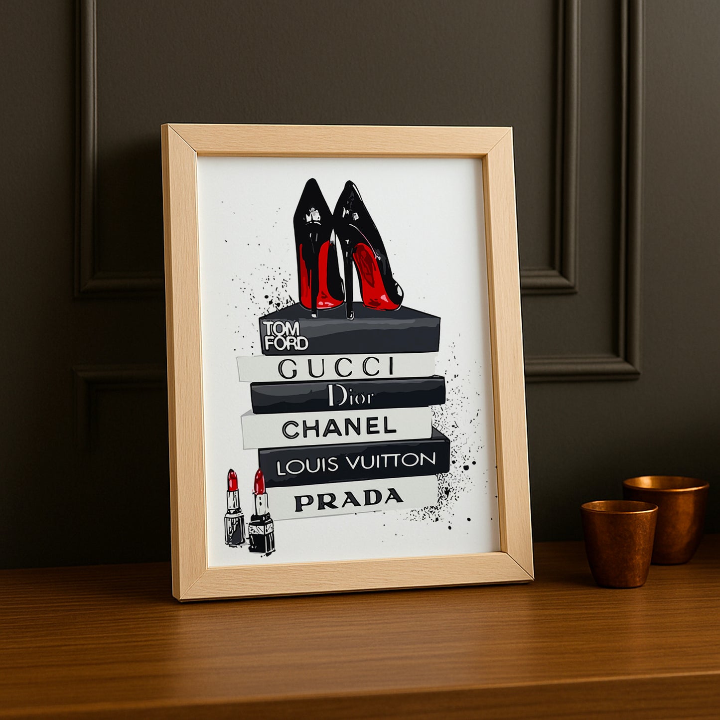 Cadre photo Mode - Talons