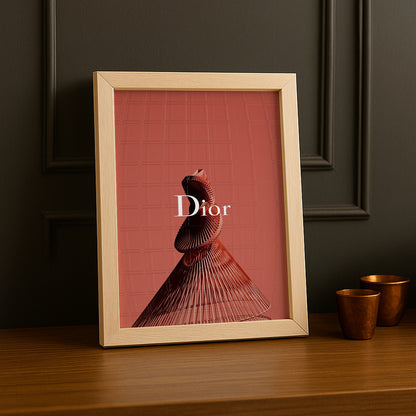 Cadre photo Christian Dior - Aesthetic