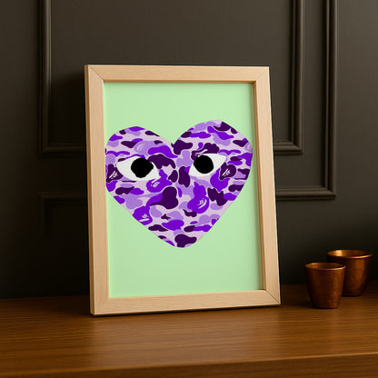 Cadre photo Comme des garçons