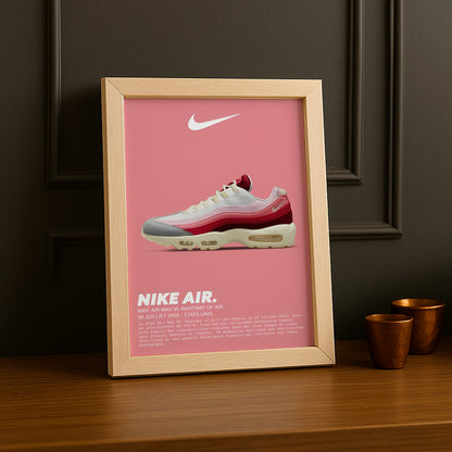 Cadre photo Nike Air Max 95 Anatomy of Air