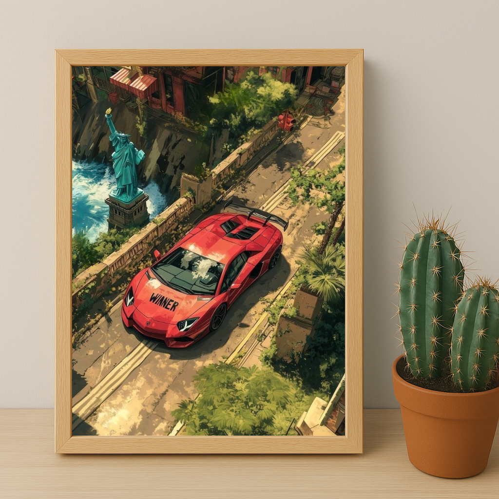 Lamborghini Aventador - Poster