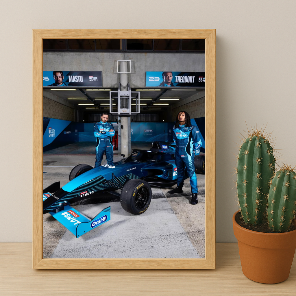Poster encadrée GP Explorer - Écurie BeNuts Theodort x Mastu