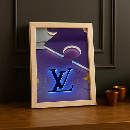 Cadre photo Louis Vuitton Puzzle
