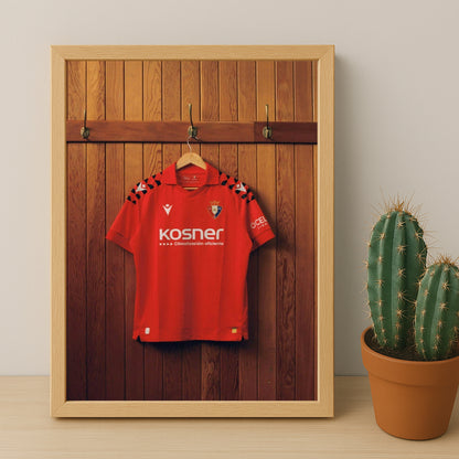 Cadre photo - Maillot Osasuna 25-26