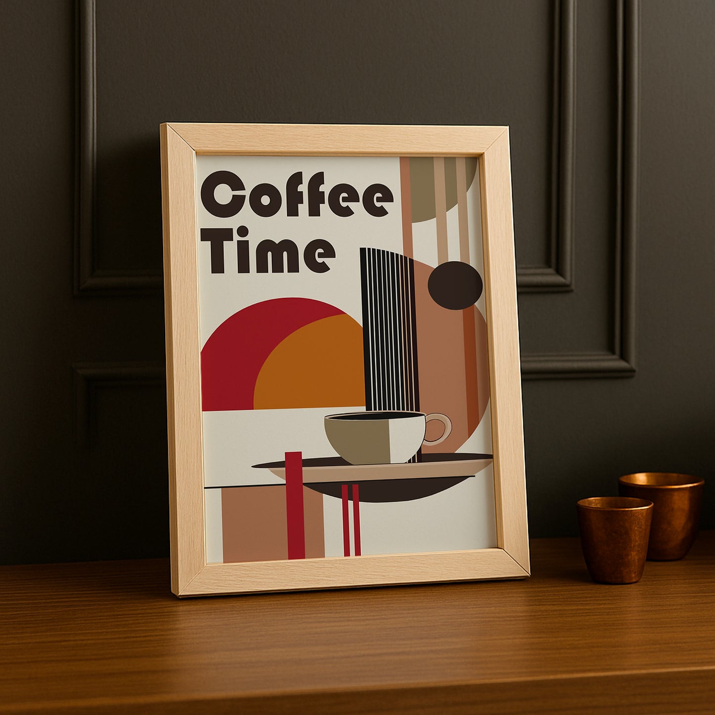 Cadre photo Café - Time