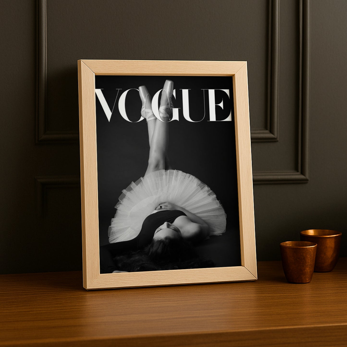 Cadre Photo Vogue – L’Élégance Iconique du Style