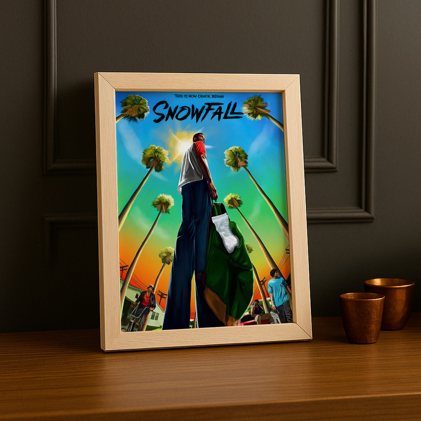 Cadre photo Snowfall