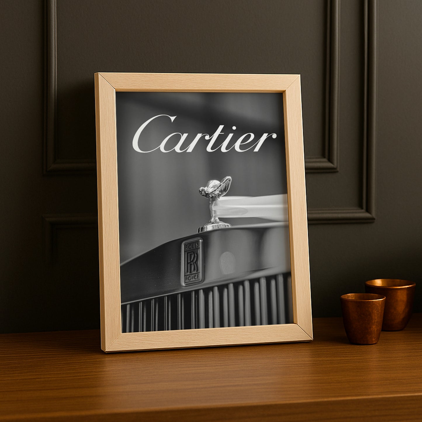 Cadre photo Cartier Rolls Royce