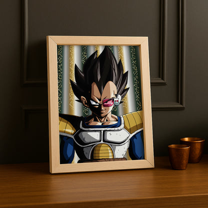 Poster Dragon Ball Z - Vegeta Villain