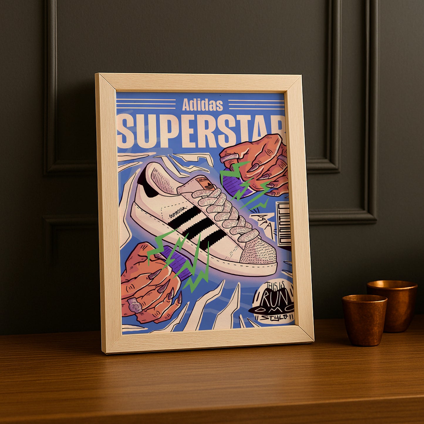 Cadre photo Adidas - Superstar