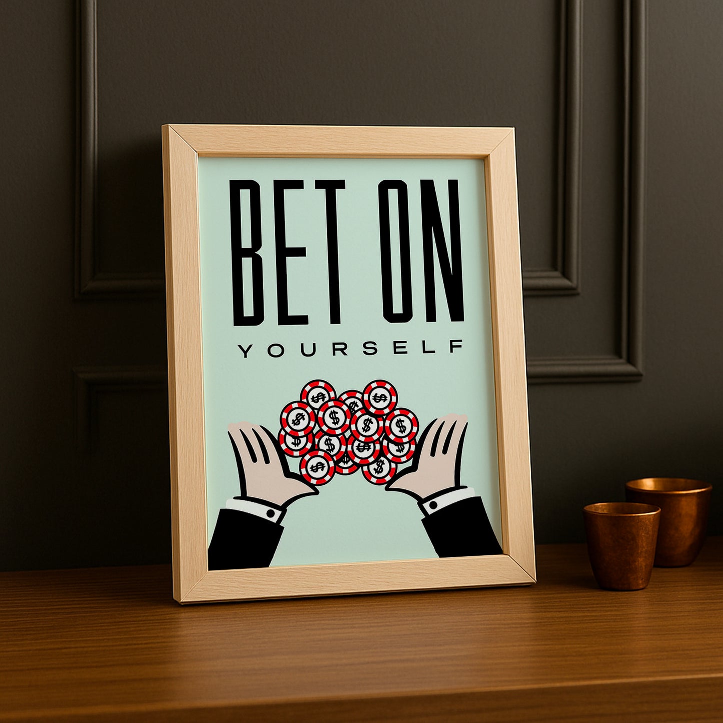 Monopoly Bet On Yourself - Cadre photo