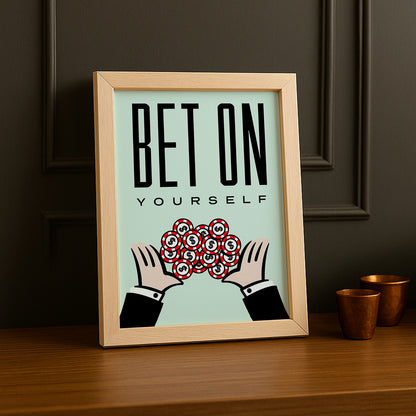Monopoly Bet On Yourself - Cadre photo