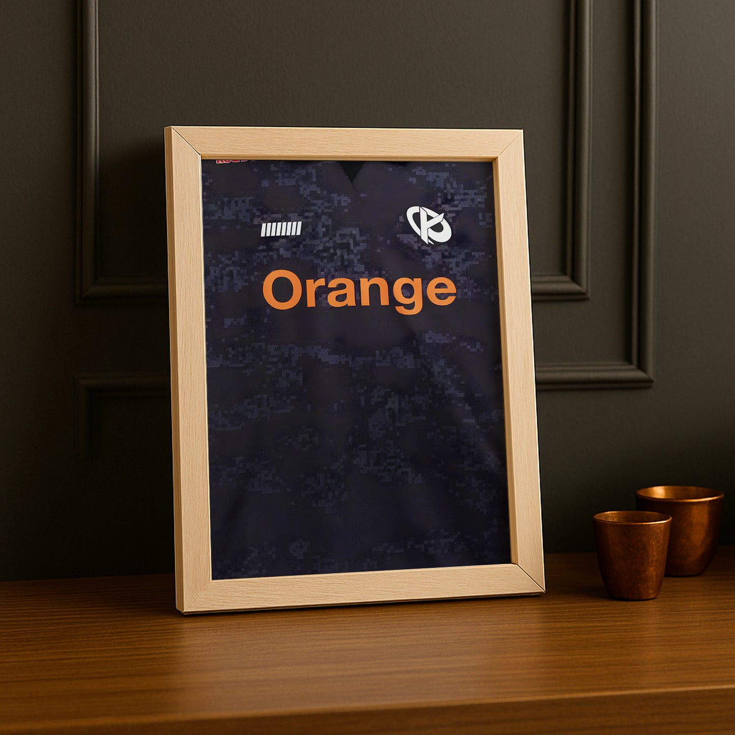 Cadre photo Karmine Corp Maillot noir