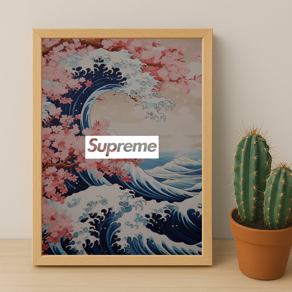 Cadre photo Supreme - Japan Wave