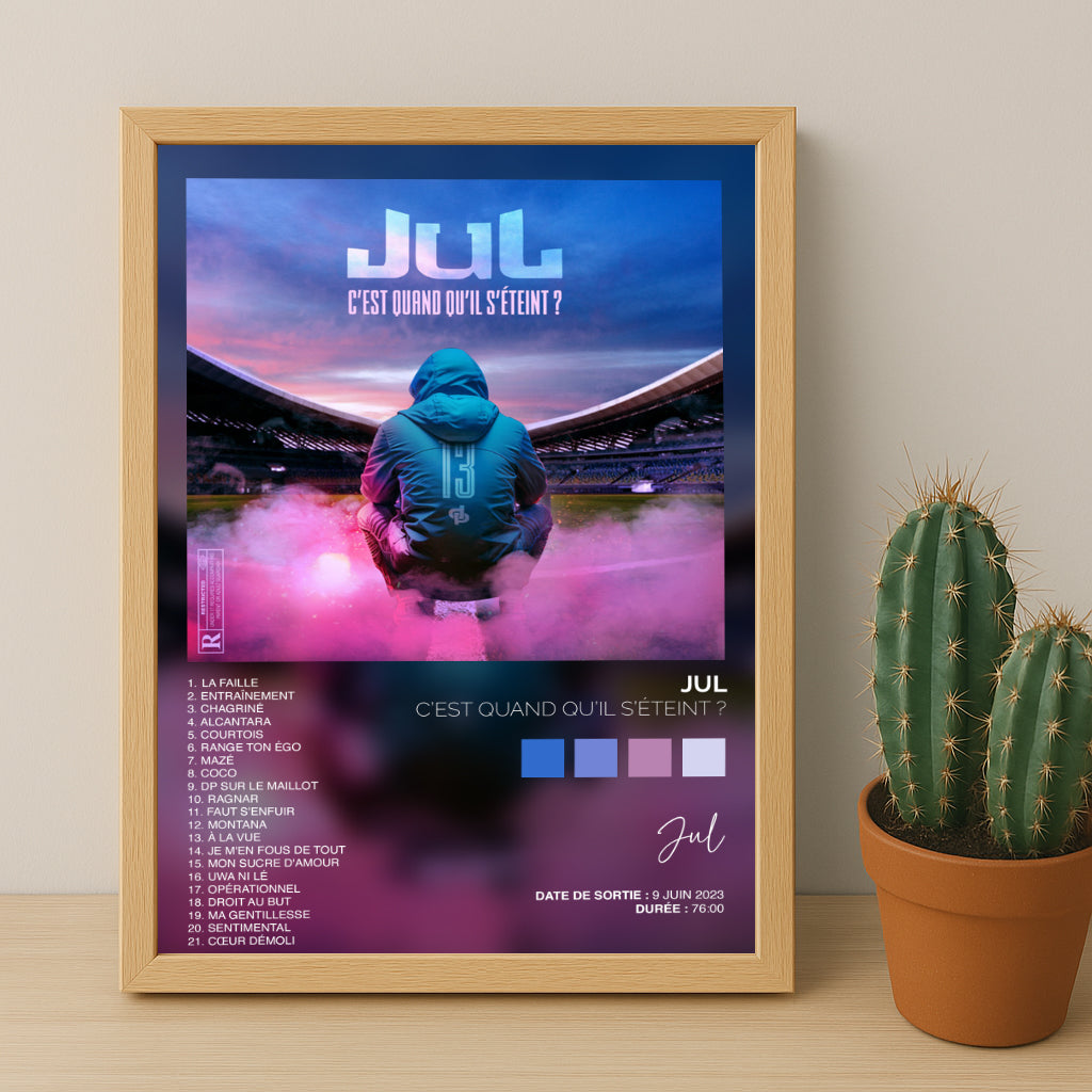 Poster Jul - Album C'est quand qu'il s'éteint ?