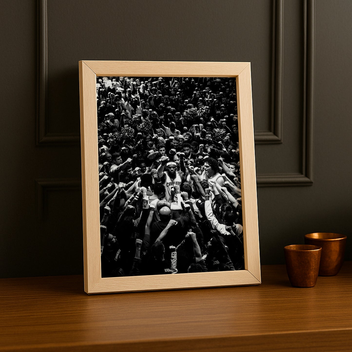 Cadre photo NBA - Lebron James Superstar