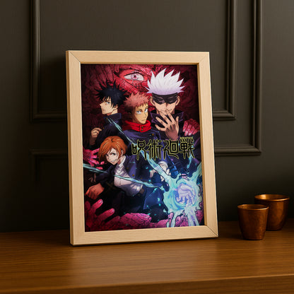 Cadre Photo Jujutsu Kaisen - Mahito Key Art