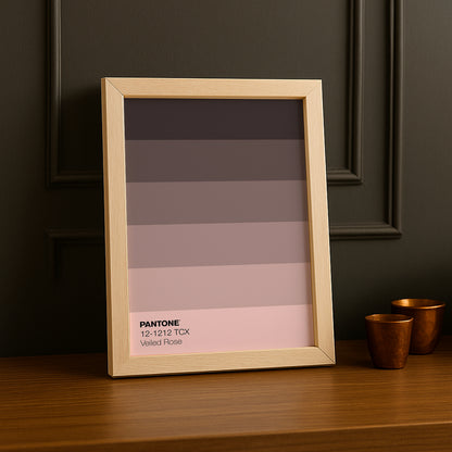 Cadre Photo Pantone Dégradé - Veiled Rose