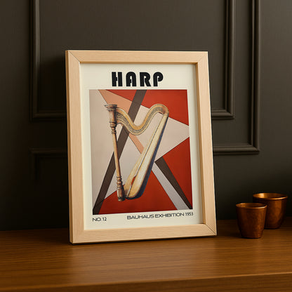Cadre photo Bauhaus Harp