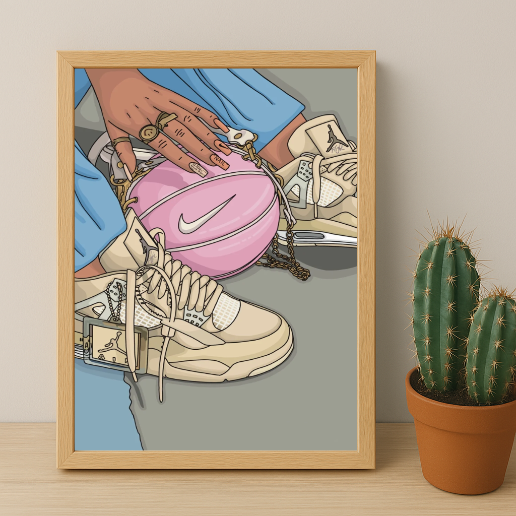 Poster Nike Jordan Basketball
