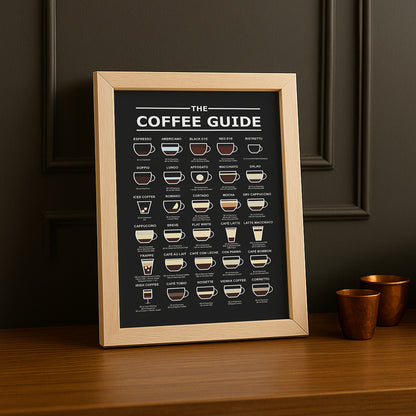 Cadre photo Coffee Lover - Coffee Guide