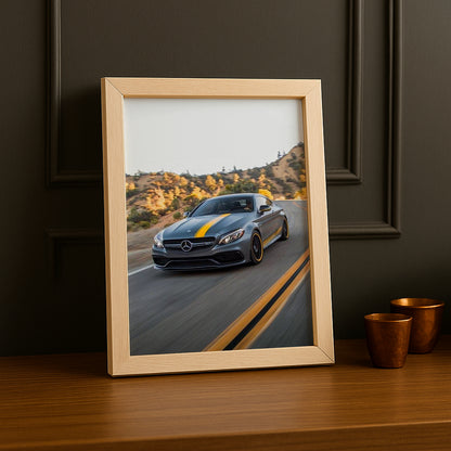Cadre photo Mercedes C63S
