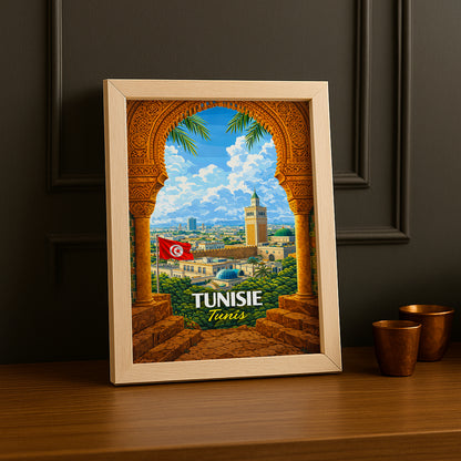 Cadre Photo Afrique - Tunisie Tunis