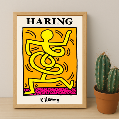 Cadre photo Keith Haring Poster