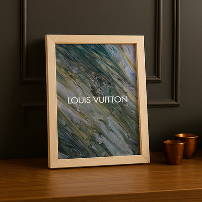 Cadre photo Louis Vuitton - Aesthetic Green