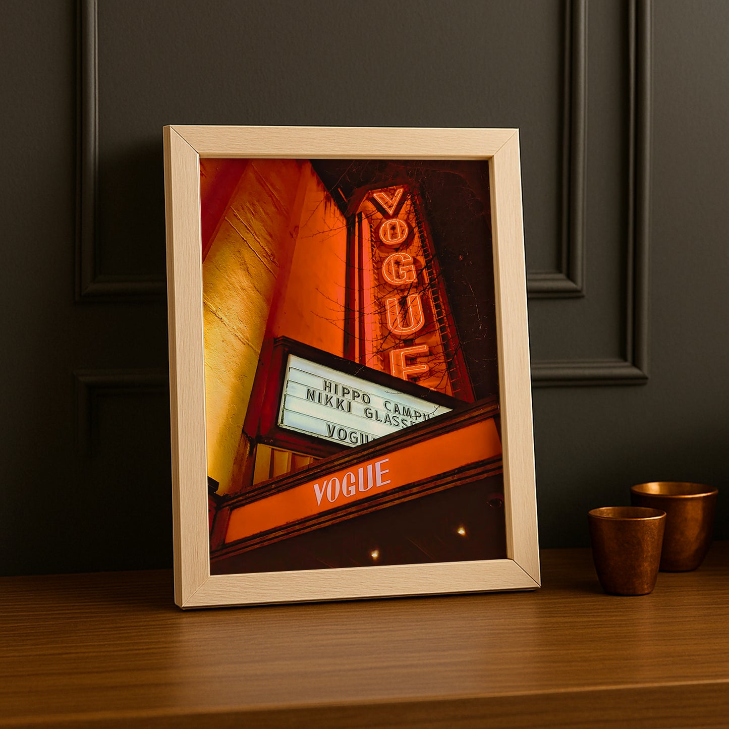 Poster Photo Vogue - Facade