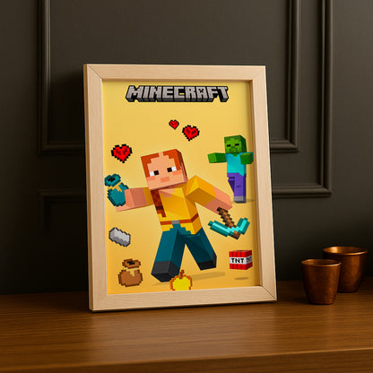 Cadre photo Minecraft - Bundles of Bravery