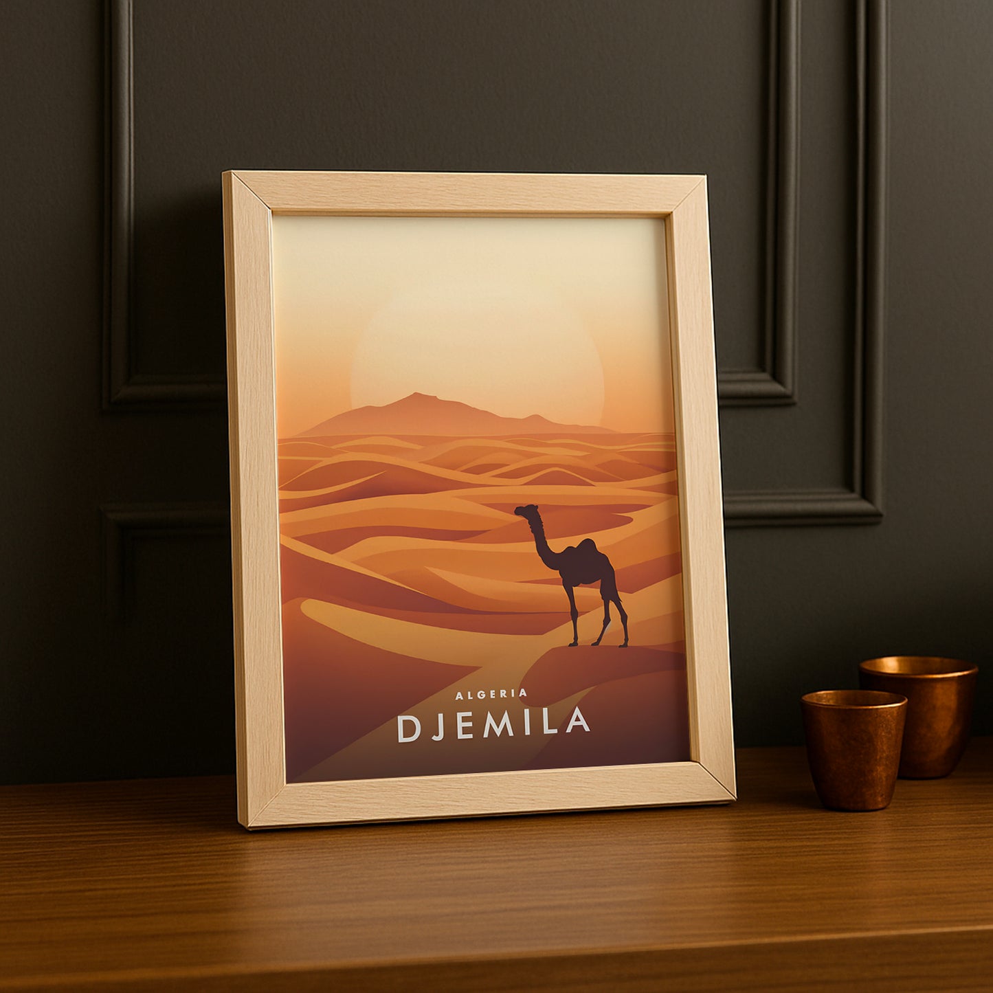 Cadre Photo Djemila – Trésor Antique de l’Algérie