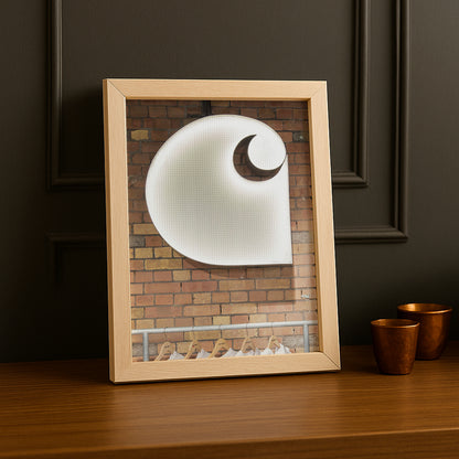 Poster Carhartt – Logo Lumineux
