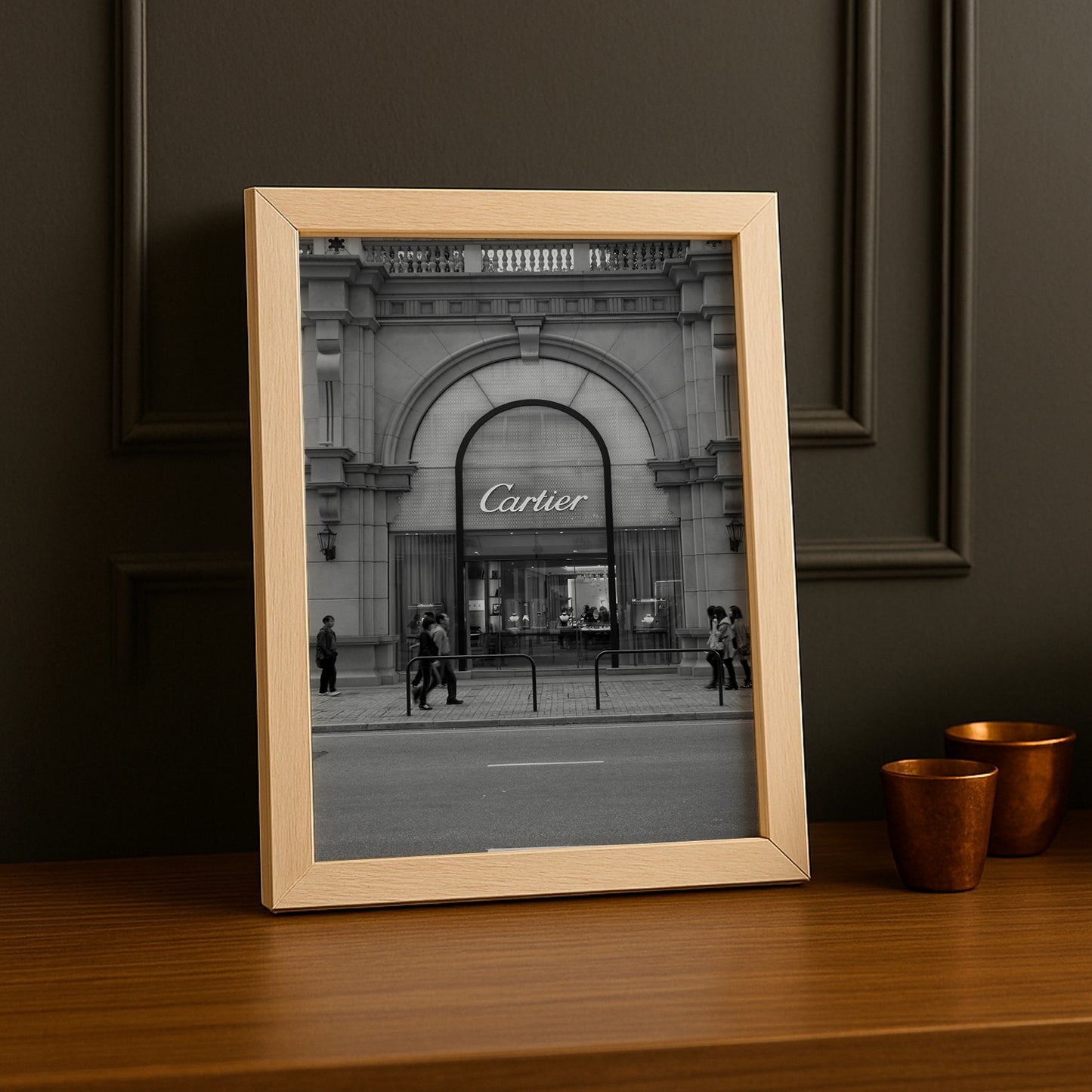 Cadre photo Cartier - Facade