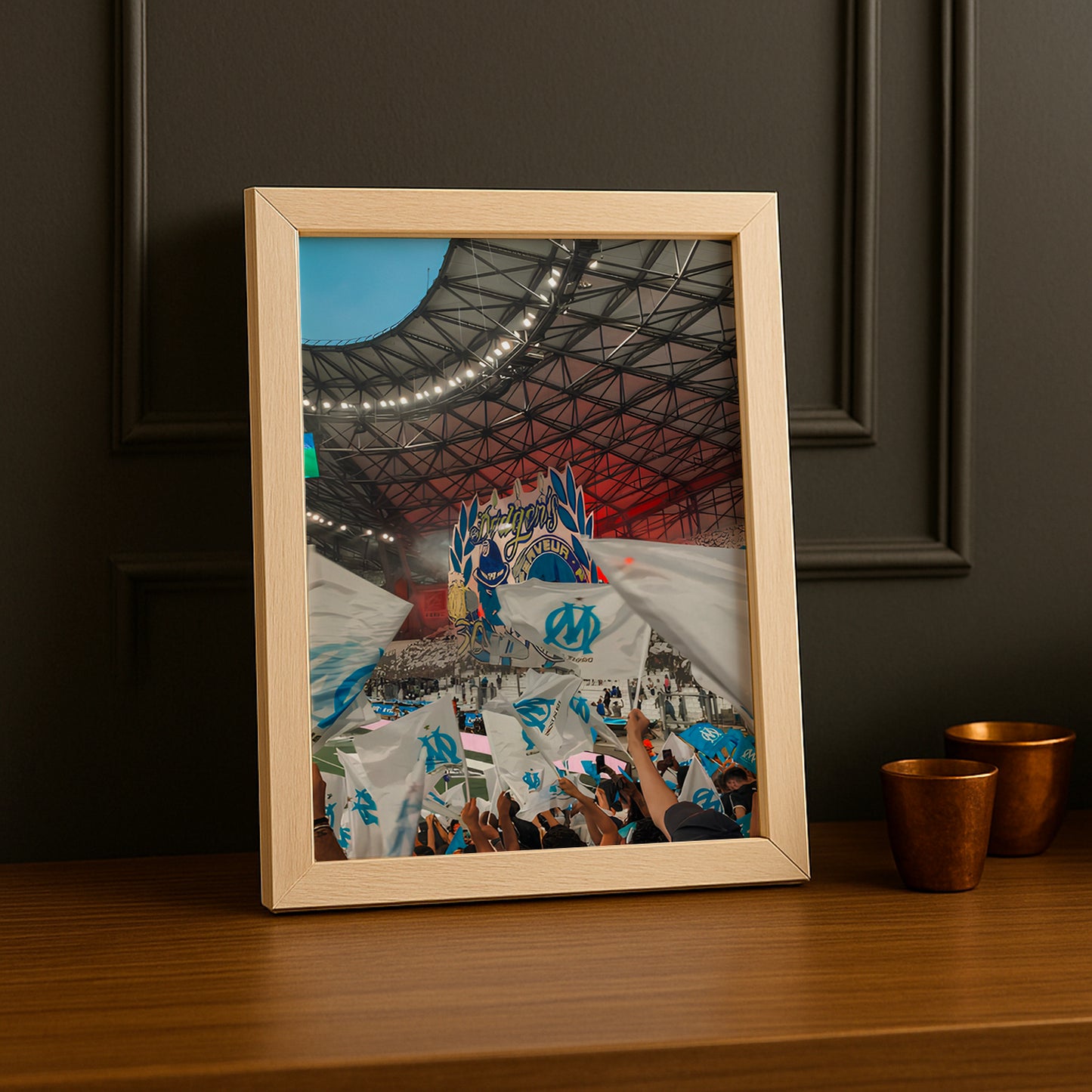 Olympique de Marseille Stade Vélodrome - Poster