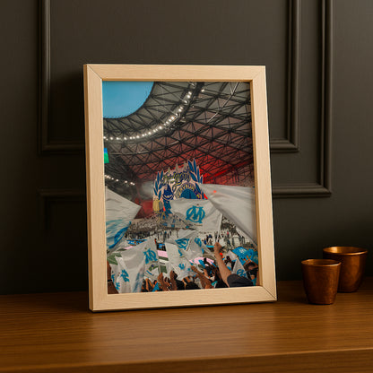 Olympique de Marseille Stade Vélodrome - Poster