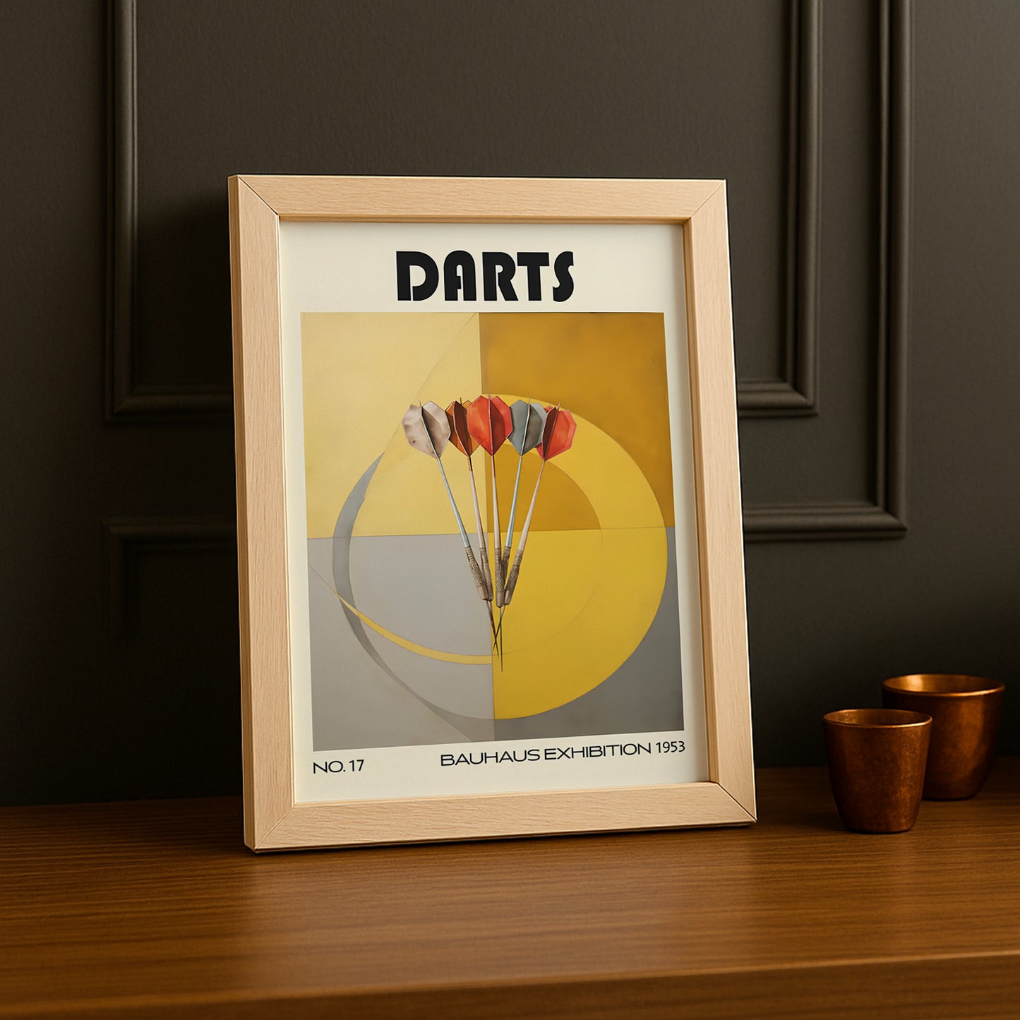 Cadre photo Bauhaus Darts