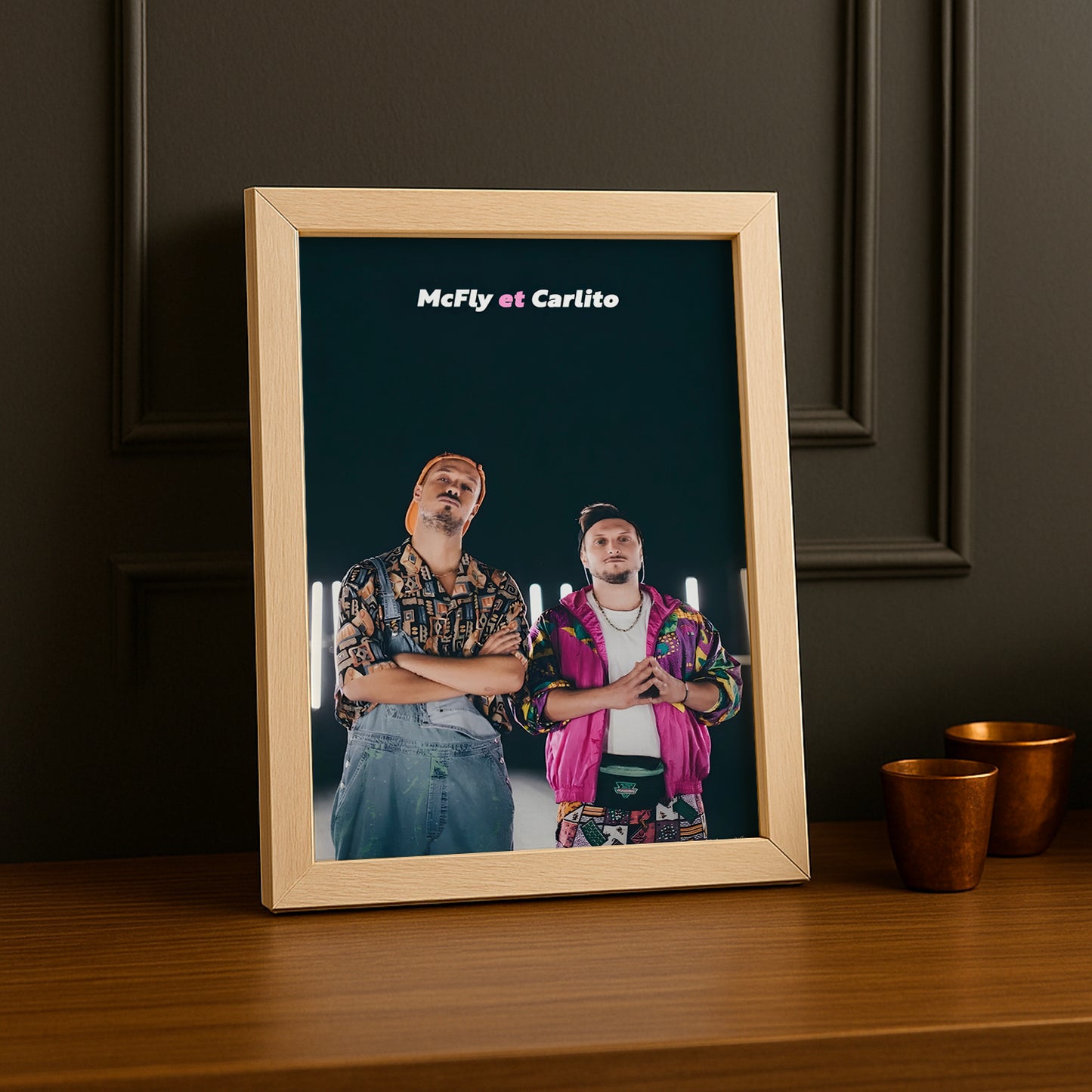 Cadre photo McFly et Carlito