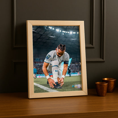 Poster encadrée Olympique de Marseille - Dimitri Payet