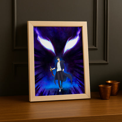 Cadre Photo Solo Leveling - Sung JinWoo Shadow Monarch