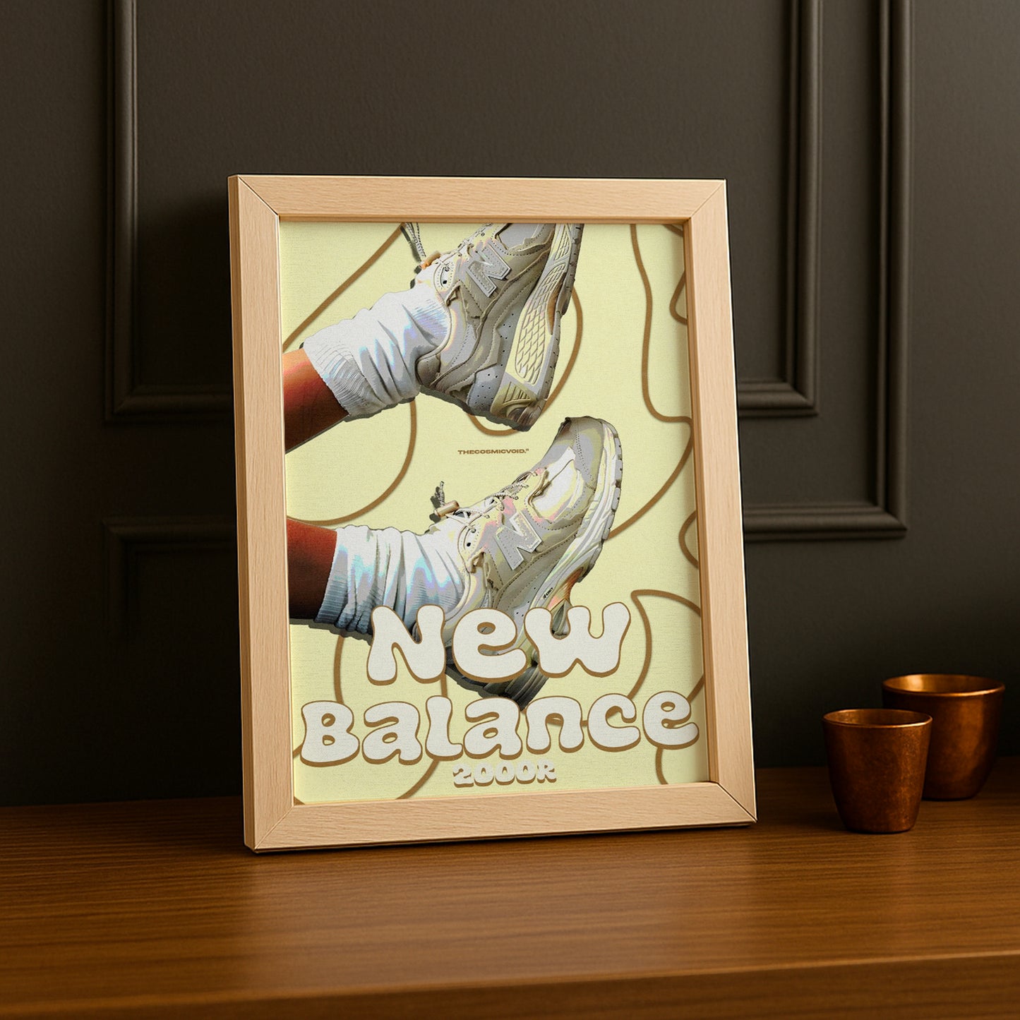 Cadre Photo New Balance - Gold