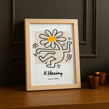 Cadre photo Keith Haring