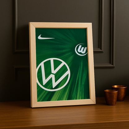 Poster Maillot Football - Wolfsburg Kit 25-26