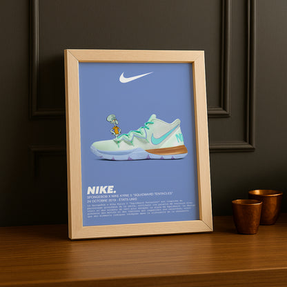 Spongebob x Nike Kyrie 5 Thaddäus-Tentakel-Fotorahmen 