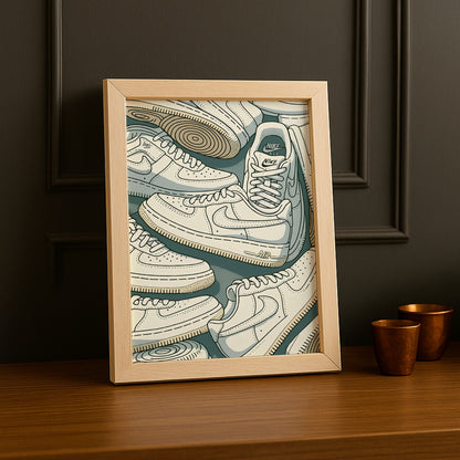 Poster Nike Air Force 1 Alls