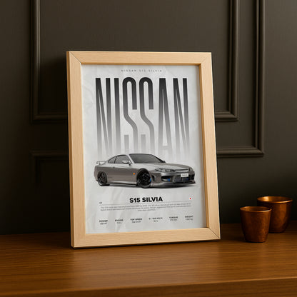 Cadre photo Nissan S15 Silvia