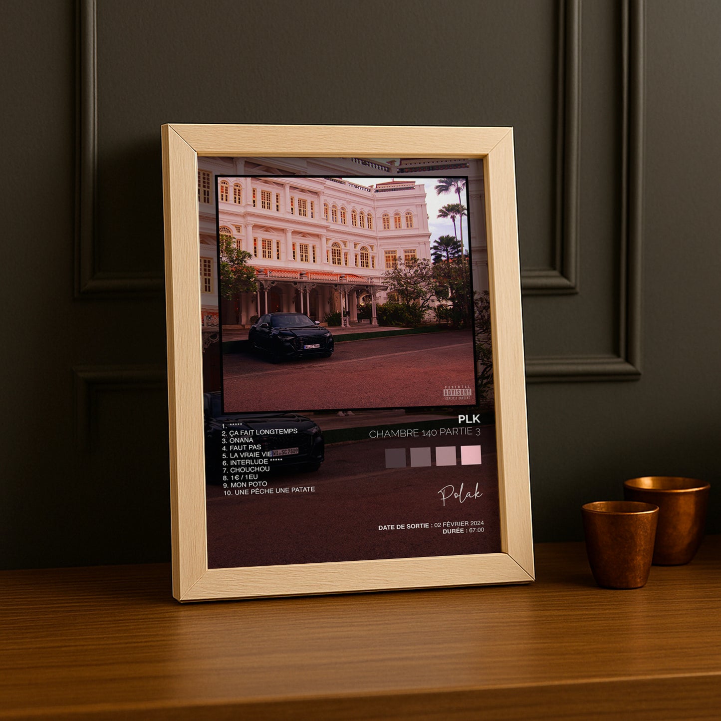 Cadre photo Album - Chambre 140 de PLK